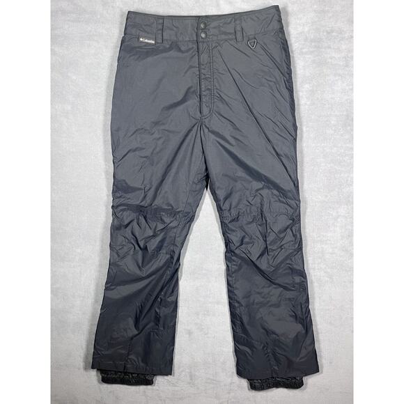 Columbia Ski Snowboard Pants Women's Large Black 100% Polyester High Rise Winter - Picture 1 of 10